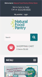 Mobile Screenshot of naturalfoodpantry.ca